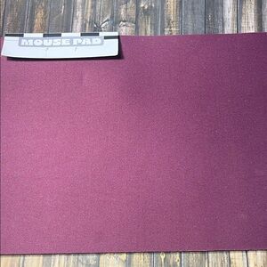 5for$10 Vibitar Basic Office Supply Red Purple Rectangle Mousepad